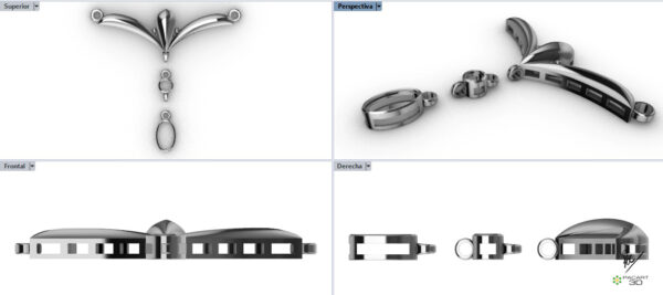 Colgante Alas para descargar de Autor en Formato Stl y Obj - Image 20