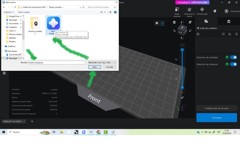 como imprimir un modelo en formato stl y hacerlo para prototipar en duro y para fundicion a la cera perdida 1 www.pacart3d.com