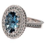 Anillo De Compromiso Eclectico de Oro www.pacart3d.com