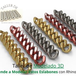 Como Modelar Eslabones grumete y cubanos www.pacart3d.com