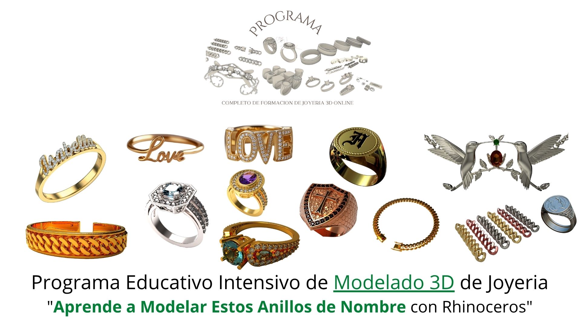 Programa de Formación Para Joyeros Digitales Completo – Edición Digital Online